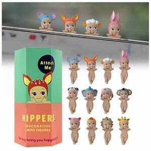 Decorative Mini Figures - Colorful sonny angels hippers